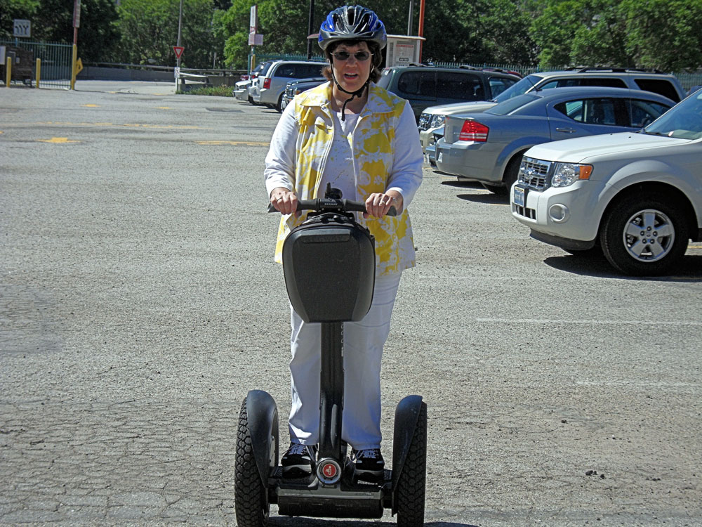 Spending the day on a Segway in Los Angeles